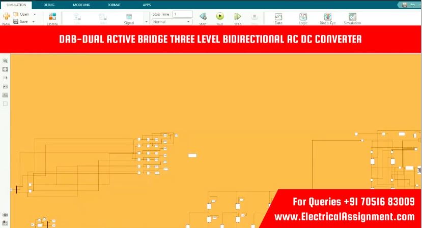 PLECS Dual Active Bridge Converter for EV Charging screenshot 5